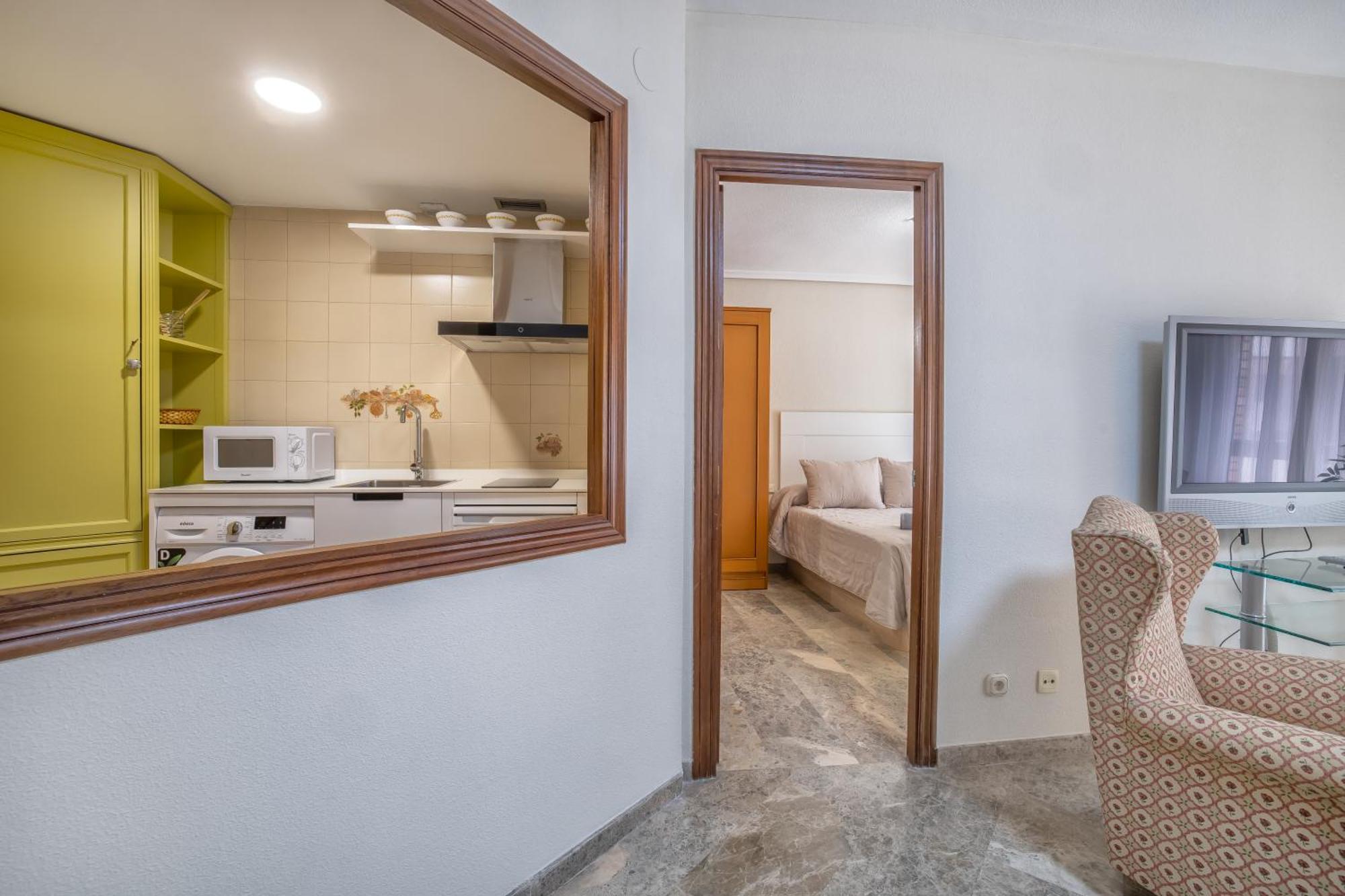 R & T Cordoba Center Apartamentos - Parking Ngoại thất bức ảnh